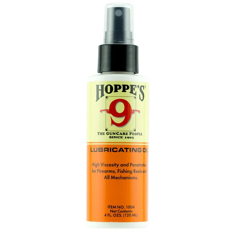 Hoppe‘s 9 Firearm Lubricating Oil/Solvent 4 oz