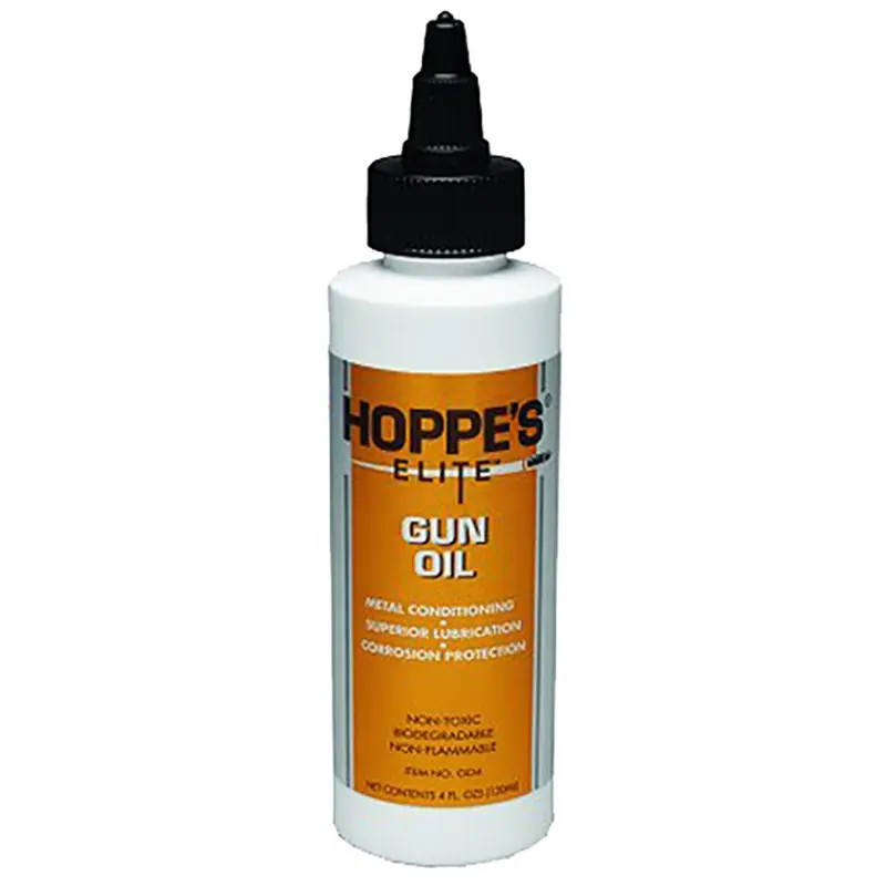 Hoppe‘s Elite Gun Oil 4 oz Cleaning Solvent/Lubricant