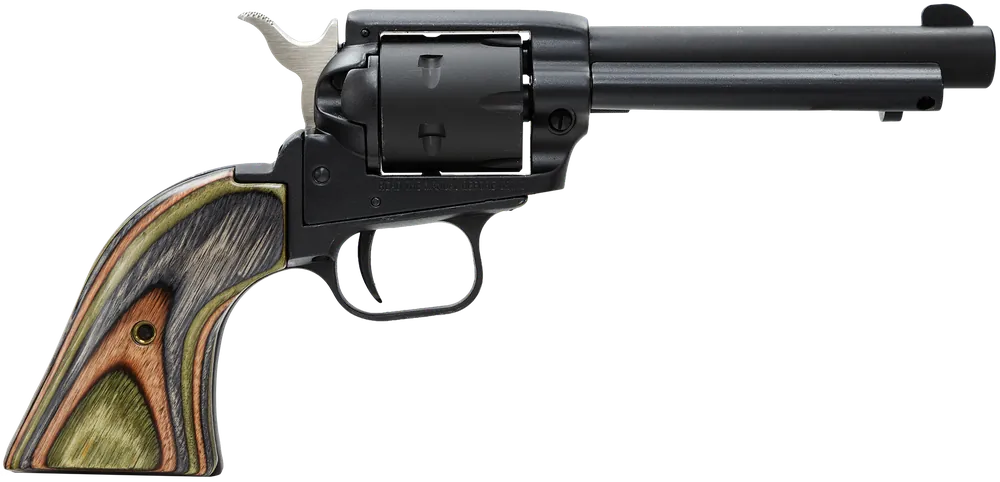 Heritage Mfg Rough Rider 22lr/22wmr 4.75" 6rd Black & Camo Grip Revolver