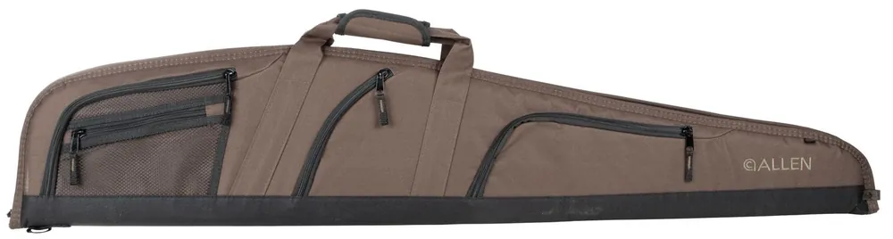 Allen Daytona Rifle Case 46 Mocha Brown Endura with Black Trim"