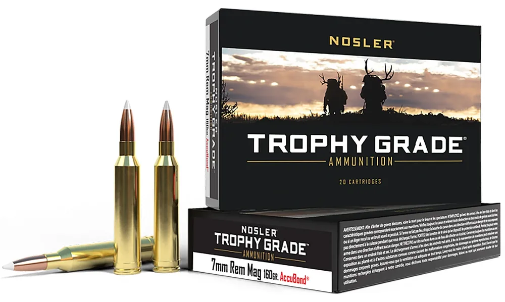 Nosler Trophy Grade 7mm Rem Mag 160 Gr. AccuBond 20/Box