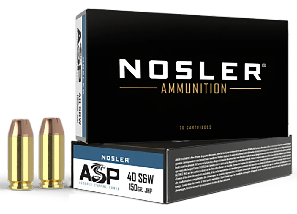 Nosler 40 S&W 150gr HP 50rd Box