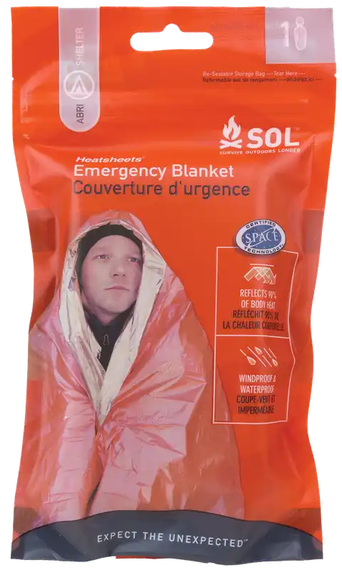 Survive Outdoors Longer SOL Emergency Blanket