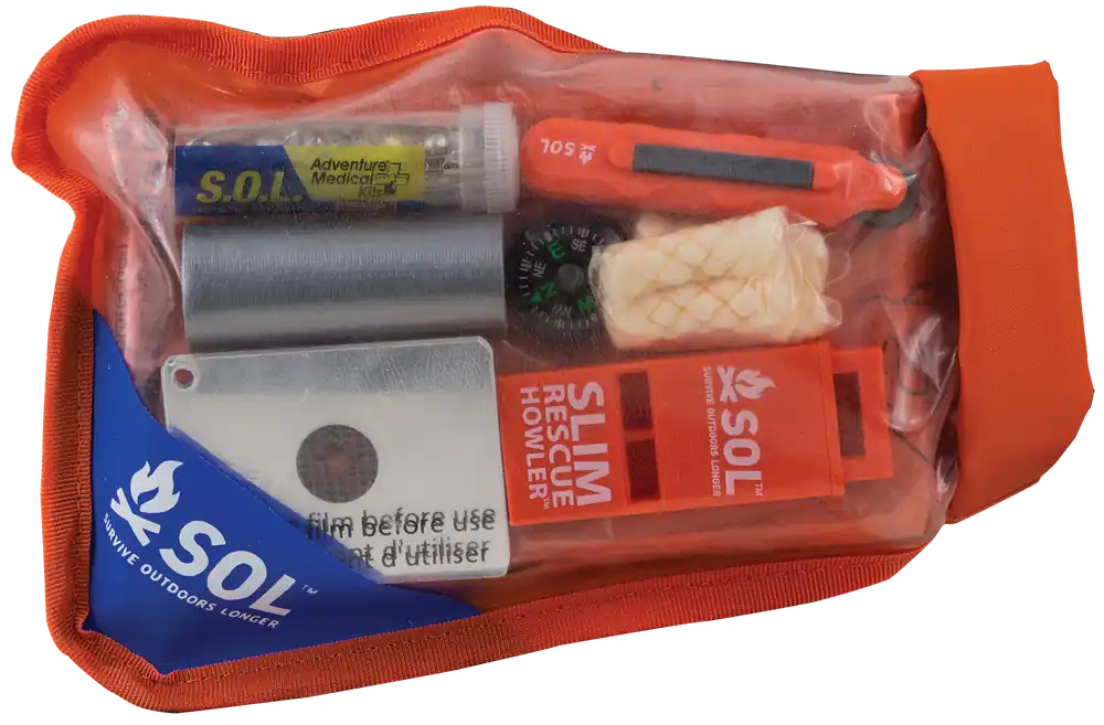 Survive Outdoors Longer Scout Survival Kit Orange
