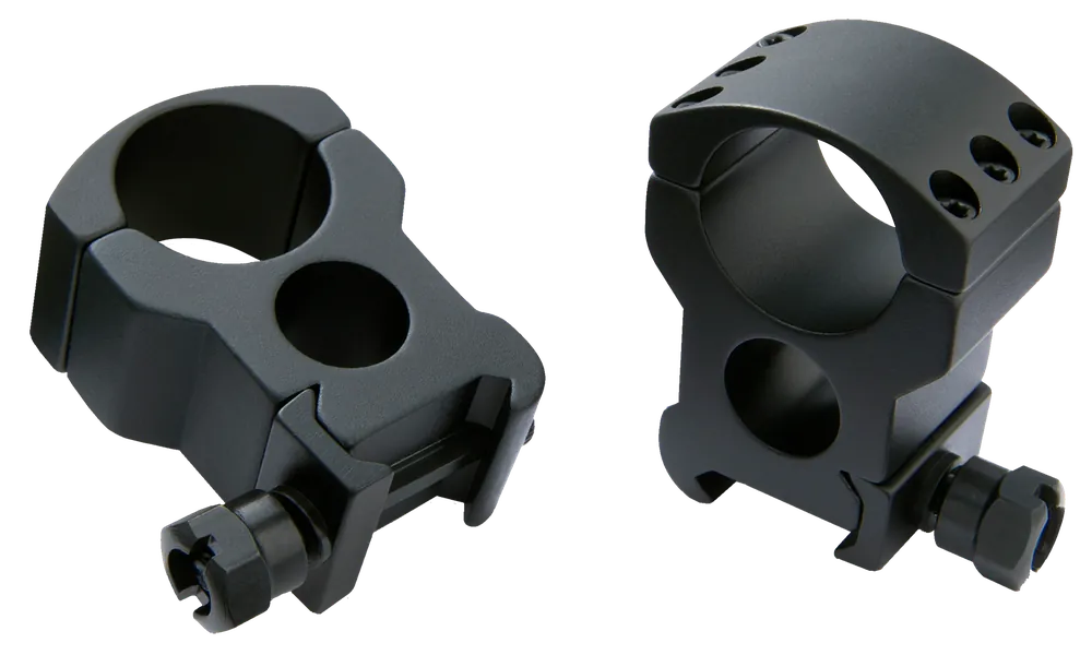 Burris 420180 Xtreme Tactical Scope Ring Set For Rifle/Muzzleloader/Shotgun Picatinny/Weaver Low 1" Tube Matte Black Aluminum