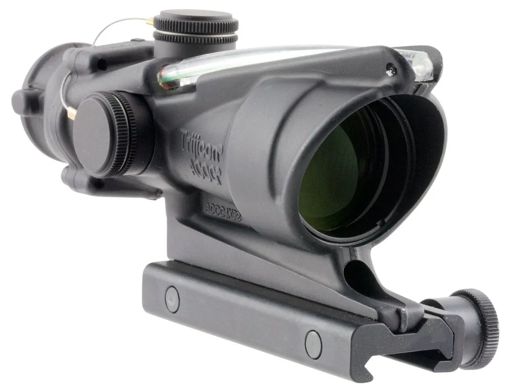 Trijicon ACOG Hardcoat Anodized 4x32mm Illuminated Green Horseshoe