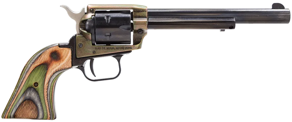 Heritage Mfg Rough Rider 22lr 6.50" 6rd CCH Camo Grips Revolver