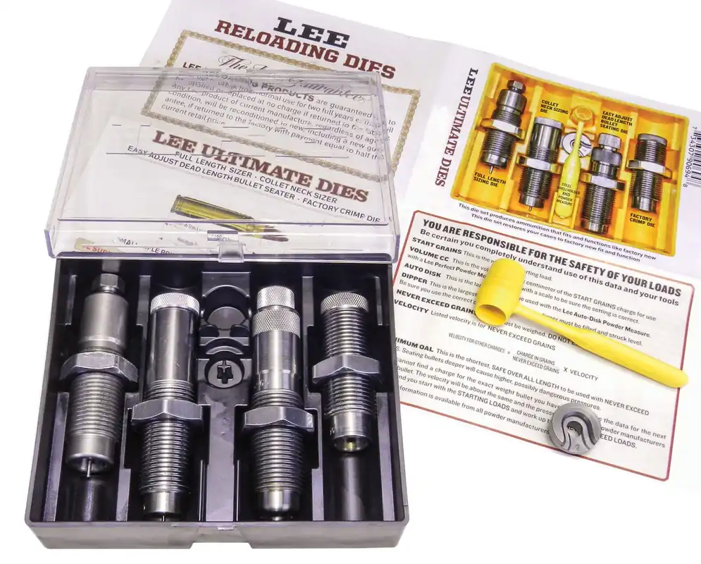 Lee Precision Ultimate Rifle 4 Die Set 7mm Rem Mag