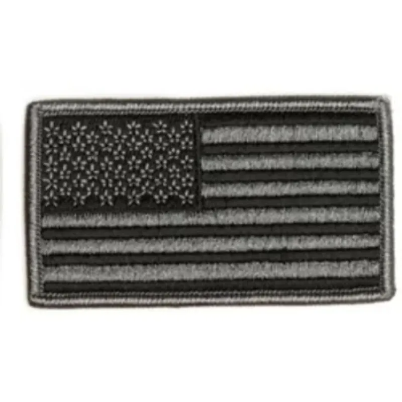 TAC SHIELD American Flag Patch Foliage Green