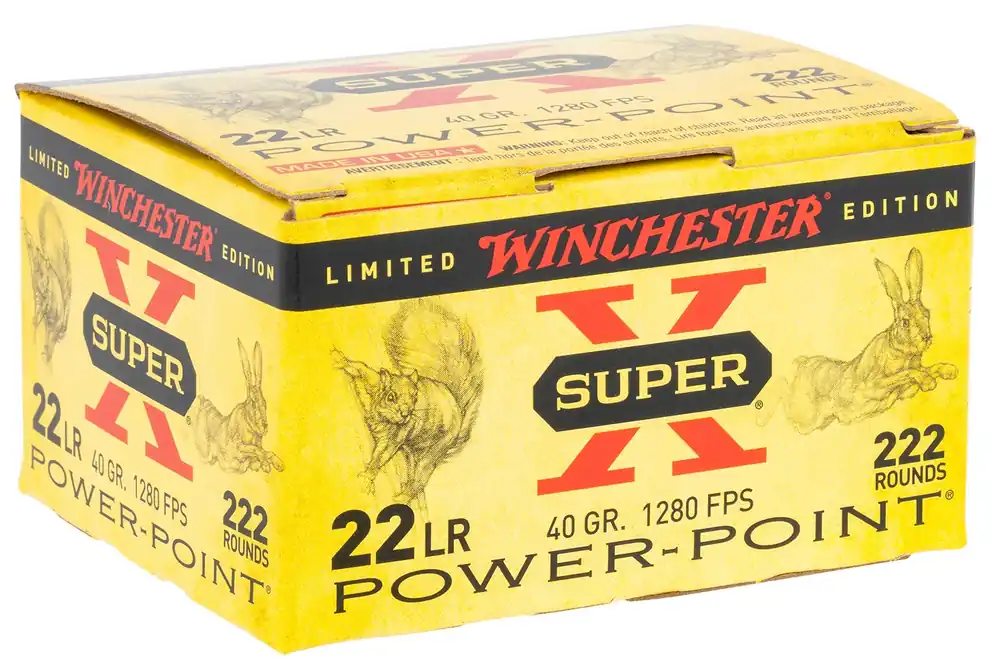 Winchester 22LR 40 Grain 222/Box