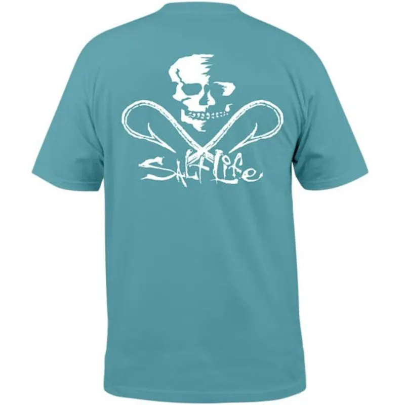 Salt Life Men‘s Skull & Hook S/S Pocket Tee