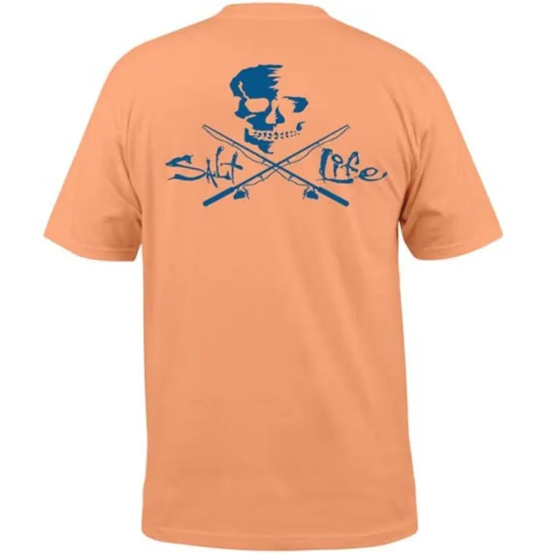 Salt Life Men‘s Skull & Poles S/S Tee