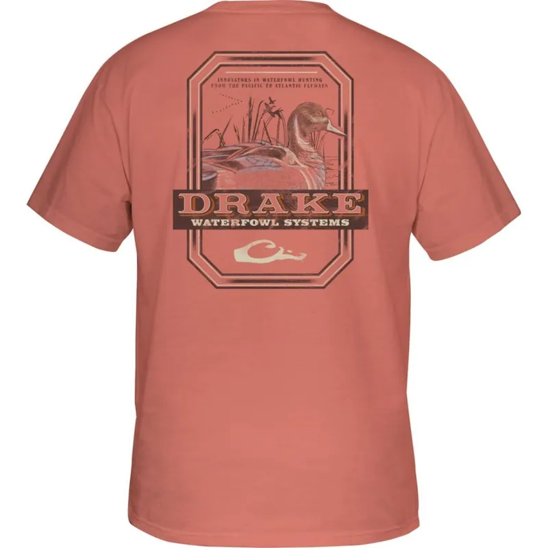 Drake Men‘s Bull Sprig S/S Tee