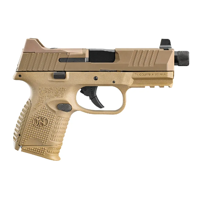 FN America 509C Compact Tactical 9MM Pistol, FDE 4.32"