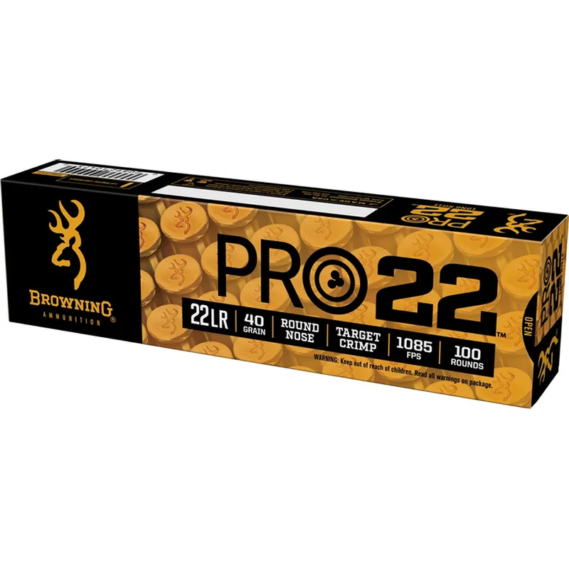 Browning 22LR Pro-22 40 Gr. 100/Box