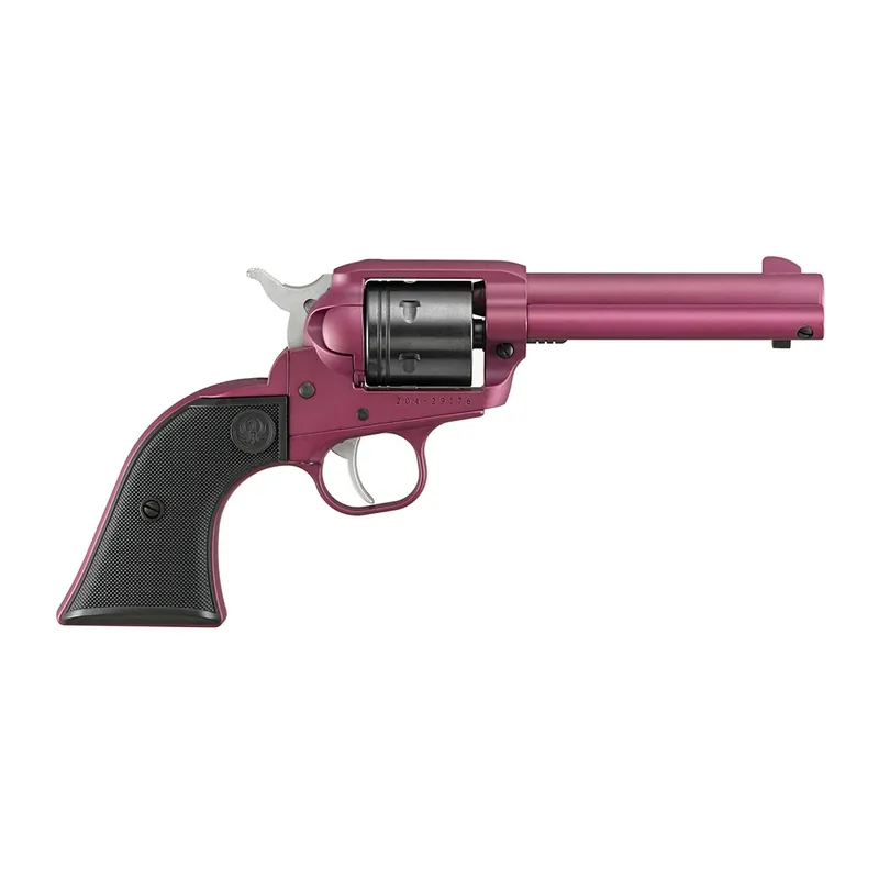 Ruger Wrangler Single-Action 22 LR Revolver - Black Cherry Cerakote