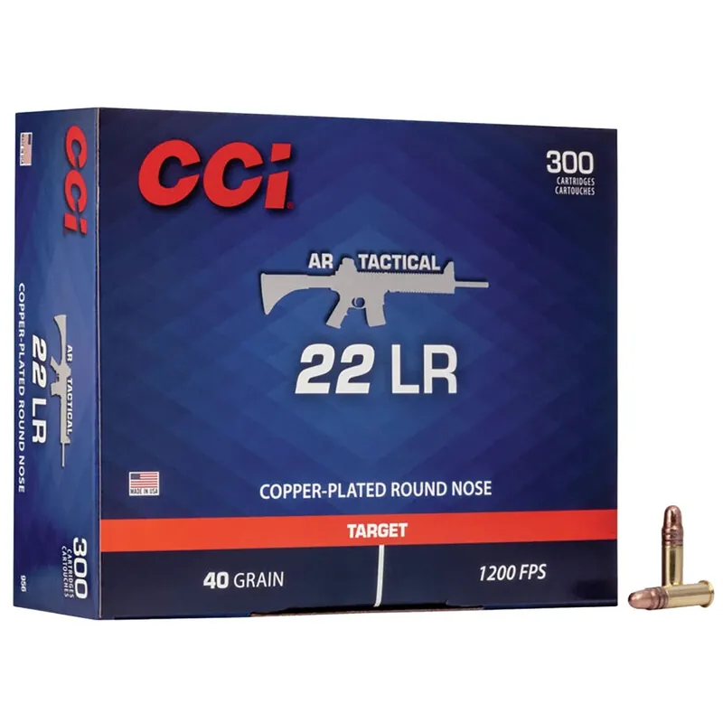 CCI AR Tactical Target 22 LR 40 Gr. 300/Box