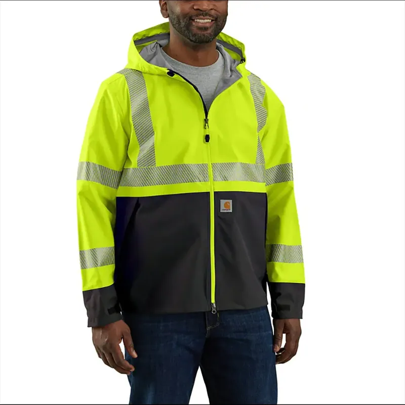 Carhartt Men‘s High-Visibility Storm Defender® Loose Fit Midweight Class 3 Jacket