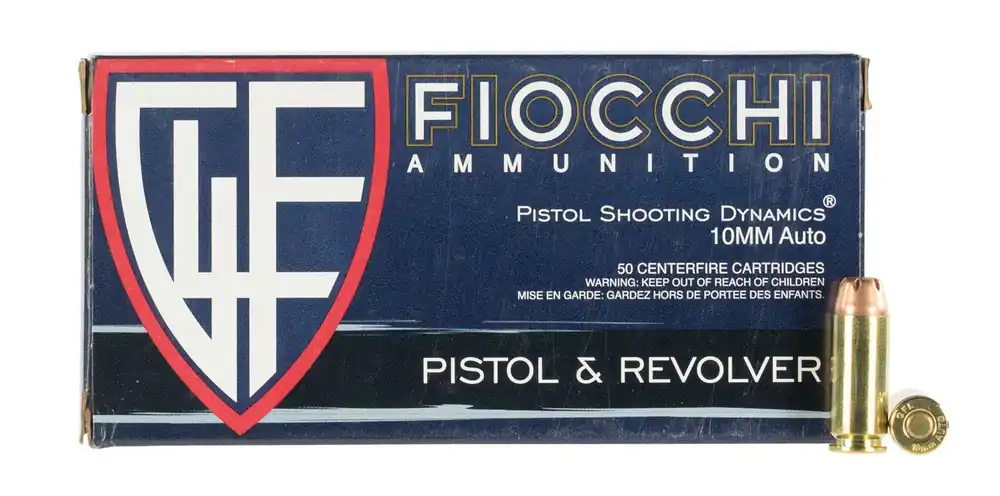 Fiocchi Defense Dynamics 10mm Auto 180 Gr. JHP 50/Box
