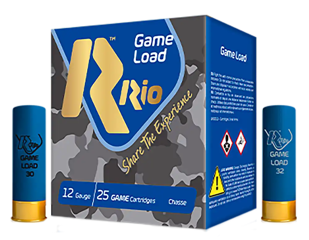 Rio Ammunition Game Load 12 GA 2.75" 1-1/4 oz. 7.5 Shot 25/Box