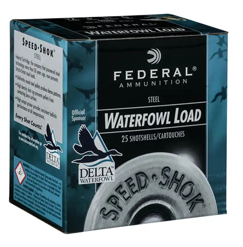 Federal Speed Shok Waterfowl 12 GA 3" 1-1/4 oz. BB 25/Box