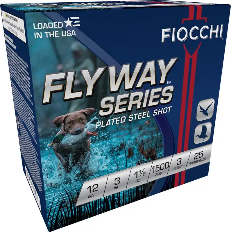Fiocchi Flyaway 12 GA 3" 1-1/8 oz. 3 Shot 25/Box