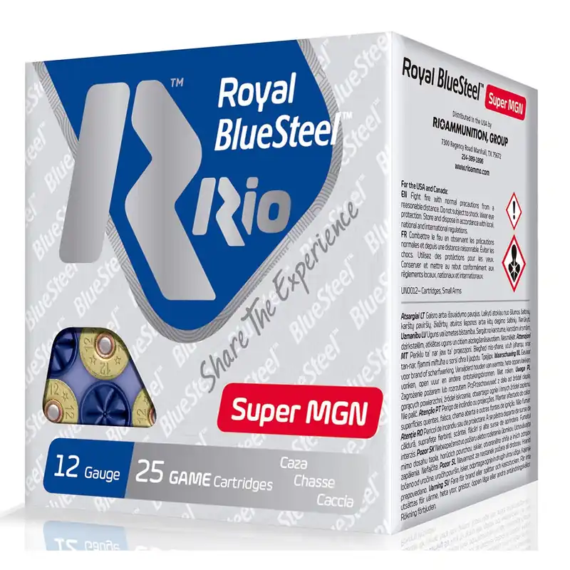 Rio Ammunition RoyalSteel Super Magnum 12 Gauge 3.50" 1 3/8 oz 2 Shot 25/Box