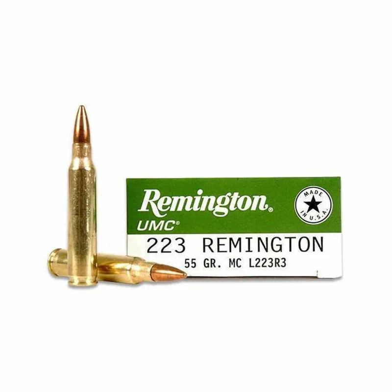 Remington 223rem 55gr FMJ 20rd