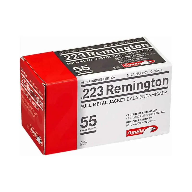 Aguila Target & Range 223 Rem 55Gr Full Metal Jacket 50/Box