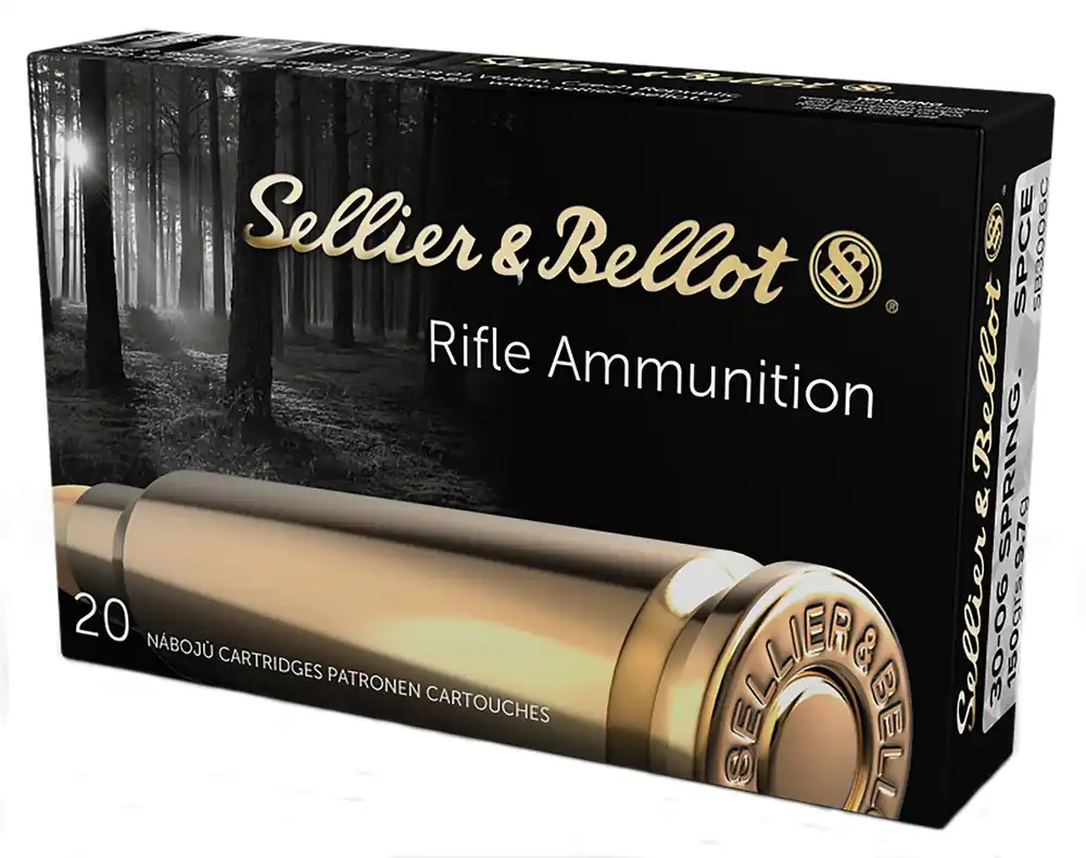 Sellier & Bellot Rifle 30-06 Springfield 150 Gr. Soft Point Cut Through Edge 20/Box