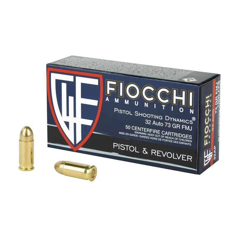 Fiocchi Shooting Dynamics 32 ACP 73gr FMJ 50rd Box