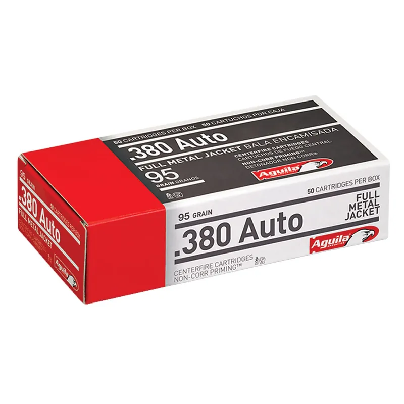 Aguila Target & Range 380 ACP 95 Gr FMJ 50/Box