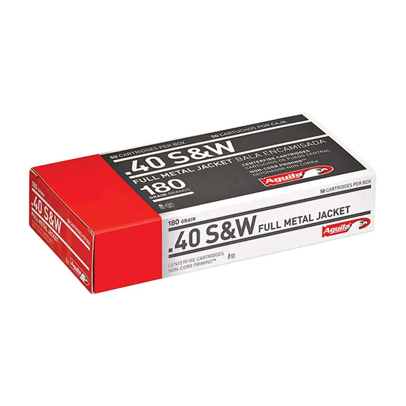 Aguila Target & Range 40 S&W 180 Gr FMJ 50/Box