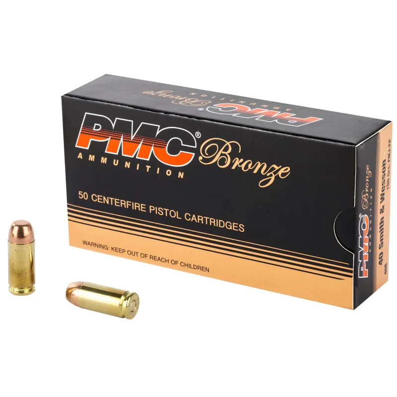 PMC 40 S&W 180 Gr FMJ 50/Box