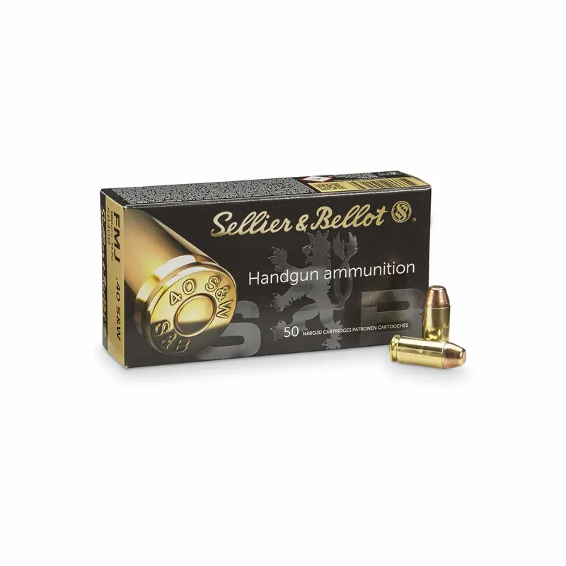Sellier & Bellot 40 S&W 180gr FMJ 50rd - Box