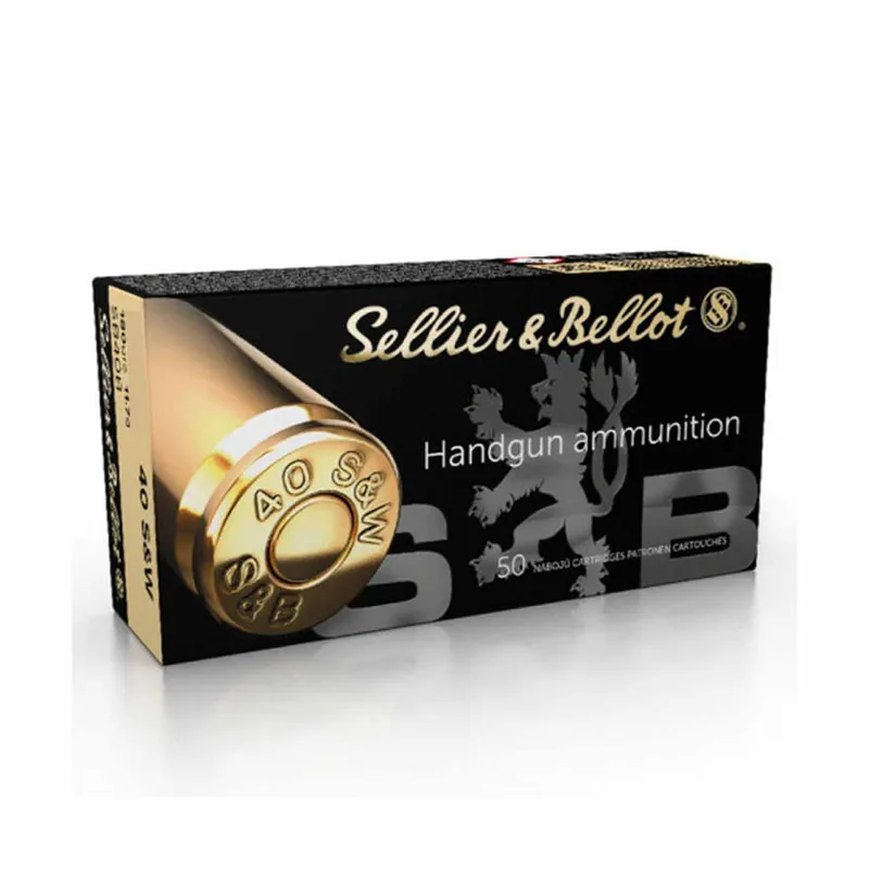 Sellier Bellot 40 S&W 180gr HP 50rd - Box