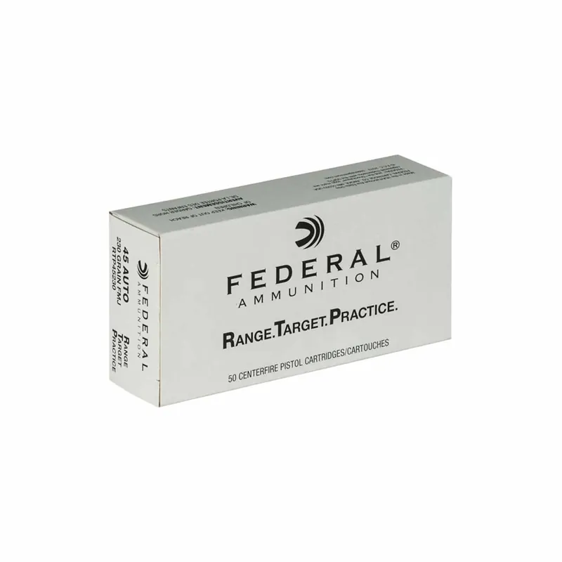 Federal 45 ACP 230gr FMJ 50rd - Box