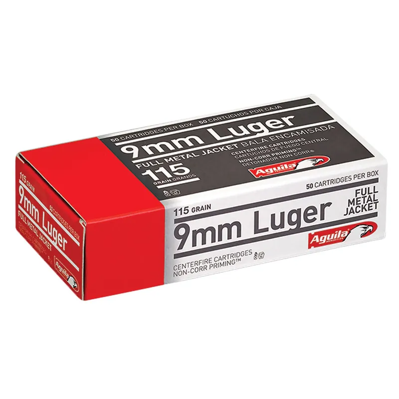 Aguila Target & Range 9mm Luger 115 Gr FMJ 50/Box