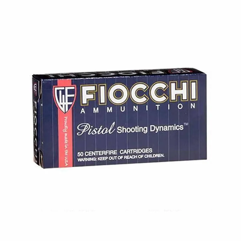 Fiocchi 9mm 115gr JHP 50rd - Box