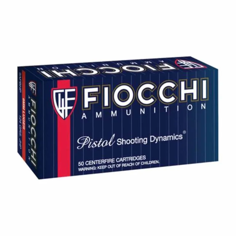 Fiocchi 9mm 124gr HP 50rd-BOX