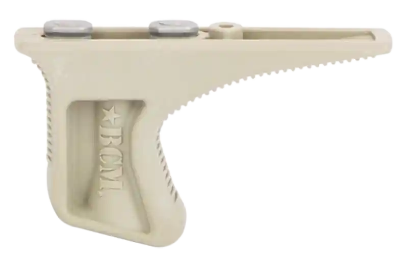 Bravo Company Kinesthetic Angled Grip FDE Polymer Keymod Mount KAGKMFDE