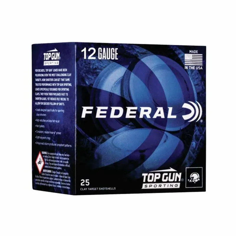 Federal Top Gun 12ga 1oz 7.5
