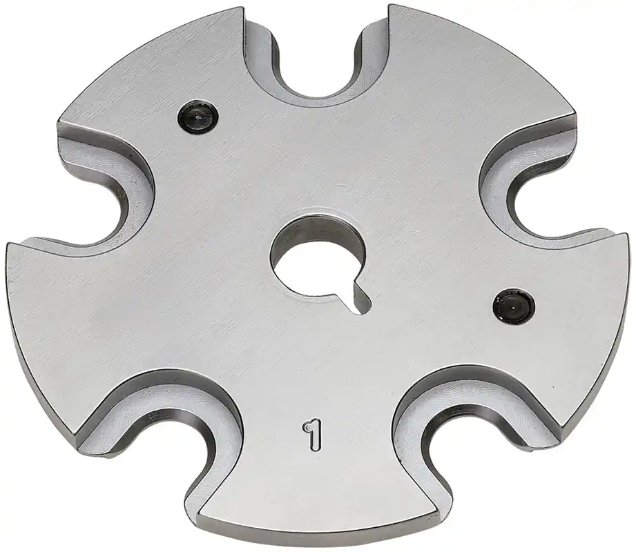 Hornady Lock-N-Load Shell Plate 45 Silver Multi Caliber Steel