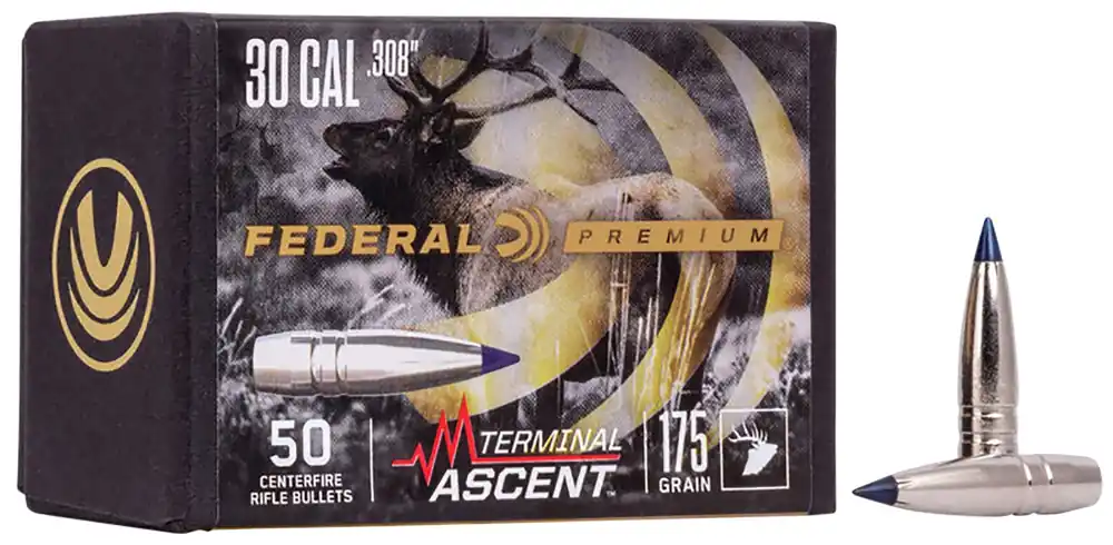 Federal Premium 30 Cal .308 215 Gr. Terminal Ascent 50/Box