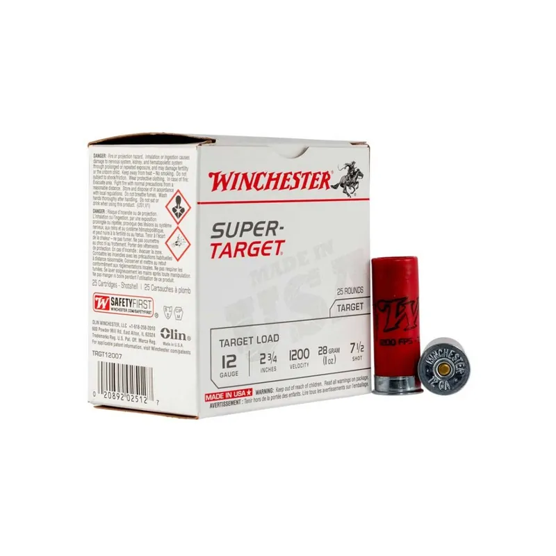 Winchester 12ga 1oz 7.5 Super Target