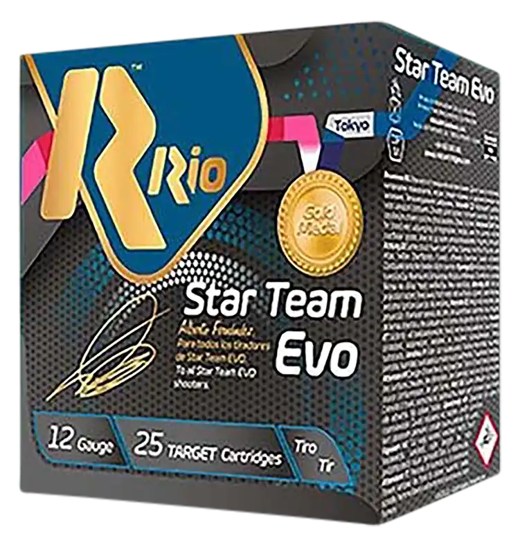 Rio Ammunition Star Team EVO High Velocity 12 GA 2.75" 1-1/8 oz. 7.5 Shot 25/Box