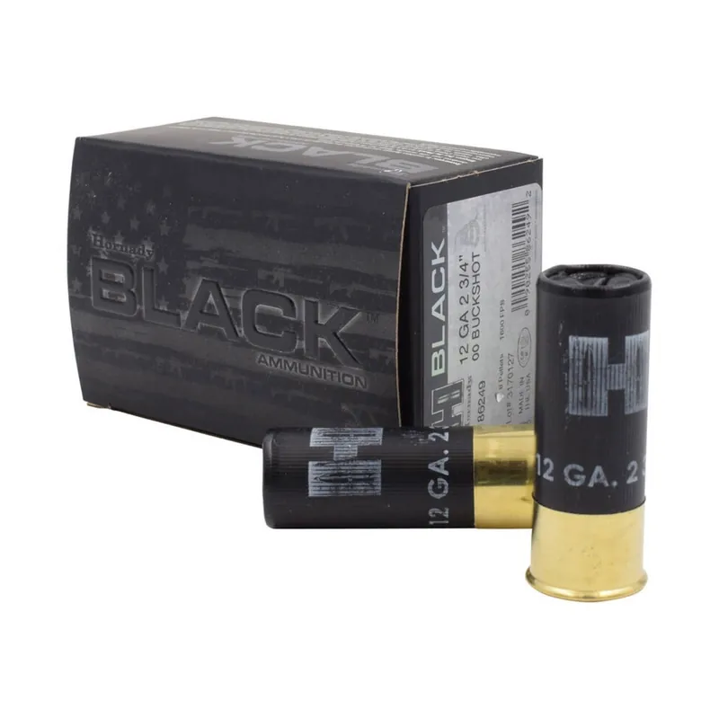 Hornady Black 12ga 2-3/4" 00BK 10rd
