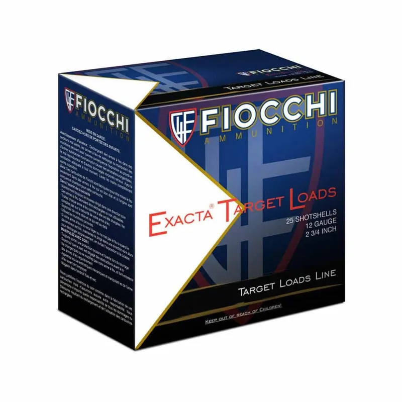 Fiocchi 12ga 2-3/4" 7/8oz 9 Exacta Target Loads