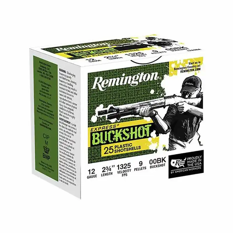 Remington 12ga 2-3/4" 00Bk 25rd