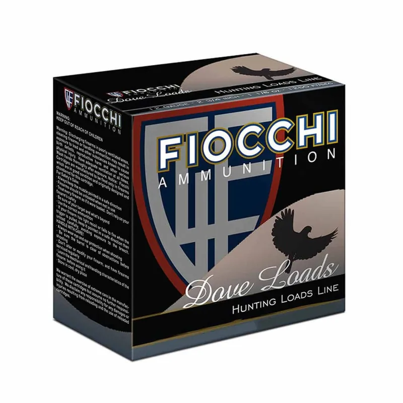 Fiochi 12ga 2-3/4" 1oz 8 25rd